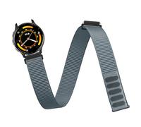 Zspoly Pulsera deportiva para bíceps compatible con Garmin Venu 3/Venu 2/Vivoactive 4/Forerunner 265/255/Music, 22 mm de tela de nailon para Amazfit Helio Strap/Bip 6/5/Balance 2