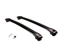 ZSQGHGH Baca para Coche Barras Transversales Universales De Aluminio para Kia para Carnival 2021-2025 para SUV Camping Viajes Y Carga Portaequipajes De Techo(Negro)