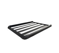 ZSQGHGH Baca para Coche Portaequipajes De Techo De Aleación De Aluminio De Una Sola Capa para Automóvil SUV Techo Cesta De Carga Portaequipajes De Techo(Negro,160x100cm)