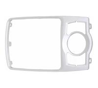ZSQGHGH Molduras Interiores de Coche para Q7 2007-2014 Marco Consola Delantera Cubierta Moldura Cromada Plateada 4L0864260A Perilla Cambio Panel Marco Decorativo Fijo Brillante Accesorios Coche