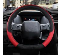 ZSQWRFRG Funda Volante Coche Funda Volante Coche para Citroen C4 2021-2023 Piel Sintética Antideslizante Accesorios Coche Funda de Volante(Rojo)