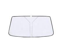 ZSSHUIHH Parasol Delantero Coche para Hyundai Staria (Minivan) 2021 2022 2023 2024-, Plegable Resistir a Los Rayos UV Sol Sombra Interior Automotriz Protección Solar,- Silver