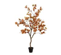 Zstar Árbol de eucalipto Artificial Grande, Plantas Artificiales Ficus en Maceta, Planta de Interior Grande, árbol Artificial en Maceta, Planta Realista para salón, Dormitorio, Oficina, habitación,