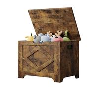 Zstar Baúl De Almacenamiento, Banco De Madera con Bisagra De Seguridad, Fácil De Montar, Zapatero Grande para Entrada, Sala De Estar y Dormitorio.