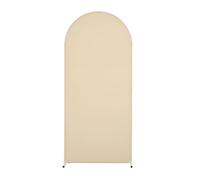 Zstar Cubiertas de Arco de Boda, Cubierta de Arco de Boda Doubleside, Cubierta de Fondo, Funda de Arco de Spandex, decoración para Ceremonia, Fiesta de cumpleaños, Ceremonia, Banquete, champán, 2,6 x