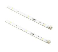 zstg 2 Piezas Tira LED de Repuesto para Frigorífico Congelador RONGSHENG/HISENSE, Compatible con Ref. MDDZ-162A E349766 1629348 1529227, Luz Blanco Frío DC12V 2W, Iluminación de Refrigeración