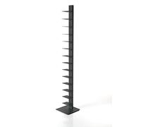 ZStyle BBB Italia - Librería Sapiens de columna vertical, estantería independiente con estantes (202 cm, antracita)