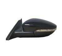 ZSUAGFDFF Conjunto Espejo Retrovisor para VW para Passat 11-18 Espejo retrovisor Lateral Externo Conjunto Incluye Lente lámpara Carcasa Marco Cubierta Soporte Espejos Laterales Coche(8Pin R)