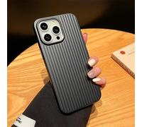 ZSUFCBF Funda de Lujo Transparente con Textura corrugada para iPhone 15, 14 Plus, 13 Pro MAX, protección Trasera Transparente a Prueba de Golpes, T3, para iPhone 13