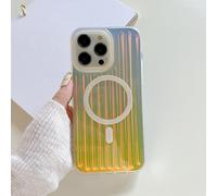 ZSUFCBF Funda magnética translúcida con Degradado Colorido para iPhone 14 y 13 Pro MAX, anticaídas, T3, para iPhone 14 Pro