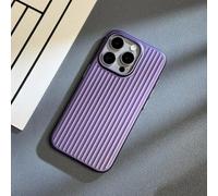 ZSUFCBF Funda rígida de Titanio Mate con Rejilla para iPhone 16, 15, 14 y 13 Pro MAX Plus, Cubierta Trasera Resistente y antiarañazos, T3, para iPhone 15 Pro MAX