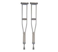 ZSUHGD Andador con Ruedas Plegable, bastón, muleta de aleación de Aluminio, axila para Ancianos, muletas Antideslizantes, Andador para fracturas para discapacitados, 1 Pieza L, 2 Piezas, grande