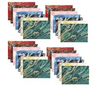 ZSUIQIN 28 Piezas Mini sobres,Sobres de Invitación,Sobres Coloridos,tarjetas de respuesta,fotos,cartas de amigos por correspondencia,tarjetas de felicitación,tarjetas navideñas (tarjeta no incluida)