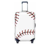 Zsuugj Fundas de equipaje de viaje de béisbol deportivas para maleta, protector de maleta elástica, antiarañazos, fundas de equipaje de elastano para equipaje de 18 a 32 pulgadas, Negro, X-Large