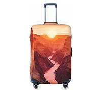 ZSUUGJ Grand Canyon Arizona - Funda elástica para equipaje, resistente al polvo y a los arañazos, se adapta a maletas de 18 a 32 pulgadas, Black, L