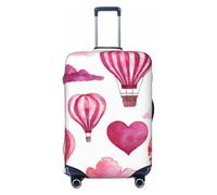 ZSUUGJ Hot Air Balloons - Protector elástico para equipaje, a prueba de polvo y resistente a los arañazos, se adapta a maletas de 18 a 32 pulgadas, Black, S