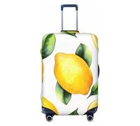 ZSUUGJ Lemon Fruits - Protector elástico para equipaje, resistente al polvo y a los arañazos, se adapta a maletas de 18 a 32 pulgadas, Black, S