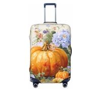 ZSUUGJ Pumpkins - Protector elástico para equipaje, resistente al polvo y a los arañazos, se adapta a maletas de 18 a 32 pulgadas, Black, XL