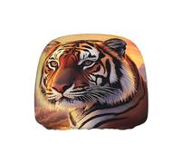 ZSUUGJ Rising Sun Tiger - Funda para reposacabezas de coche, 1 unidad, funda elástica suave, protege el reposacabezas del polvo, fácil ajuste para la mayoría de los coches