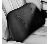 ZSWXDJIZN Almohada Lumbar para Coche para Nissan Juke F16 2022 2023 2024, Cojín con Memory Foam Respaldo Asiento Coche para Automóvil para Asiento de Conductor,Black