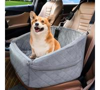 ZSWXDJIZN Asiento Coche Perro para Tesla New Model 3 2024, Refuerzo de Coche para Perros Asiento de Coche para Perros Medianos de Menos,Grey