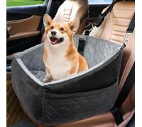 ZSWXDJIZN Asiento Coche Perro para Tesla New Model 3 2024, Refuerzo de Coche para Perros Asiento de Coche para Perros Medianos de Menos,Black-Grey