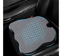 ZSWXDJIZN Cojín de Asiento para Coche Conductor para Ford KUGA 3 (III) 2019-2026, Cojin Elevador Ergonómico Auto Cojin Coxis de Espuma Memoria,Grey