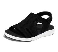ZSZOOBFD Sandalias OrtopéDicas para Mujer Verano Moda Punta Abierta Pantuflas para Caminar con Soporte De Arco Antideslizantes Transpirables Vintage Planas Y CóModas Sandalias,07,41 EU