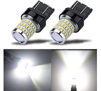 ZSZT 7443 7440 T20 W21/5W Bombillas LED Superbrillantes, Blanco xenón 6000K, Con Lente Proyector, para Luz de Freno, Luces Traseras, Luces diurnas, 2 pcs