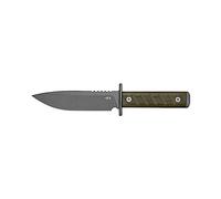 ZT Zero Tolerance 0006 Fixed Blade Knife, Full Tang 6 inch CPM 3V Blade Field Knife, Green G10 Handle, Durable Kydex Sheath, Made in the USA