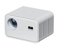 ZTBGY Mini proyector con WiFi, voz inteligente IA, 200LM 1080P HD compatible con proyector de video portátil, proyector de películas al aire libre compatible con TV Stick/PC/Android IOS Phone