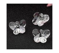 ZTBH 20 piezas colgantes de cristal de 14-20mm, prismas de clase, accesorios hechos a mano(Style 8 18mm)