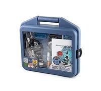 ZTBH Kit de Accesorios para microscopios 1200x 28 PCS/Microscopio biológico Establecido Portaobjetos de microscopio (Color : Microscope Set)