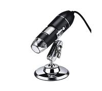 ZTBH Kit de Accesorios para microscopios 160 0X / 1000x / 500x Microscopio Digital electrónico de Mano Industrial, con Soporte Portaobjetos de microscopio (Color : 1000X)