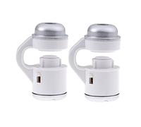 ZTBH Kit de Accesorios para microscopios 2 PCS 30X Lente de microscopio de Zoom Portaobjetos de microscopio (Color : White)