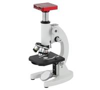 ZTBH Kit de Accesorios para microscopios 4 0X 100x 160x 640x Microscopio biológico monocular Portaobjetos de microscopio (Color : 37MP HDMI USB)