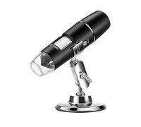 ZTBH Kit de Accesorios para microscopios Microscopio Digital de Mano portátil Portaobjetos de microscopio (Color : Red)