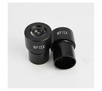 ZTBH Kit de Accesorios para microscopios Ocular de Gran Angular for microscopio biológico, 5X 10x 16x 20x 25x 30x Interfaz 23.2 Lente Portaobjetos de microscopio (Color : WF15X Single)