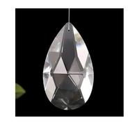 ZTBH Prismas Chanderlier de cristal con gotas de pera facetadas de cristal transparente de 22mm-76mm(22mm 100pcs)