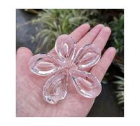 ZTBH Prismas de cristal de 50mm, piezas de lámpara de araña colgante, accesorio de cuentas de vidrio, decoración del hogar(50mm 5pcs)