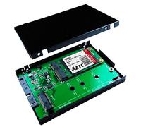 ZTC 2-en-1 Cielo recinto M.2 (NGFF) o mSATA SSD SATA III Junta Adaptador de 2,5 Pulgadas. Multi tamaño Fit Modelo ZTC-EN005