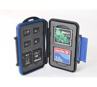 ZTC Micro Card Travel Case 4 x Micro 2 x SDHC 2 x CF Cards Rugged Water and Shock Proof. Floats if Dropped in The Water Model ZTC-CAS001