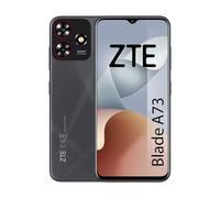ZTE Blade A73, Smartphone 6.6" HD+, 4GB RAM, 128GB ROM, Cámara 50MP con IA, Batería de 5000mAh con Carga rápida, Sensor de Huella Lateral, Dual SIM, Color Space Black