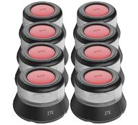 ZTE Luz Emergencia V16 Homologada DGT con Geolocalización, Baliza Coche Conectada DGT 3.0, Datos Incluidos hasta 10/2040, Pack 8 Unidades