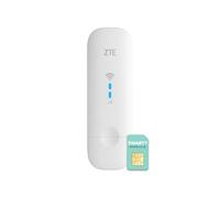ZTE MF79N, Módem Wi-FI USB Desbloqueado, Punto de Acceso Wi-Fi para Viajes de bajo Costo para 10 Dispositivos, Puertos de Antena Externa + 2 años de garantía (Blanco)
