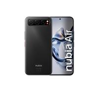 ZTE Nubia Air, Smartphone Libre, 5G, Pantalla AMOLED FHD+ 120Hz, 8(+12) GB RAM, 256GB ROM, Ultra Fino 6.7mm, Sumergible IP69, Traducción IA en Llamadas, Android 15, Batería 5000mAh, Negro