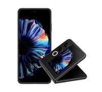 ZTE Nubia Flip 2 5G, Smartphone Plegable con IA, 8GB+256 GB, Pantalla FHD+ AMOLED 6,9" 120Hz, Cámara 50MP, Batería 4325mAh, Carga Rápida 33W, Android 14, Incluye Funda, Negro