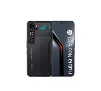 ZTE Nubia Neo 5 GT 5G, Smartphone Gaming con IA, 12GB+256GB, Gatillos Laterales, Ventilador físico Incorporado, Pantalla AMOLED 6,8" 1.5K 144Hz, 6210mAh Doble celda, Android 16, Negro (Phantom Black)