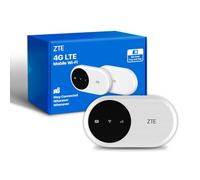 ZTE U10, Wi-Fi 6/4G LTE Mobile Wi-Fi, punto de acceso portátil desbloqueado de bajo costo, se conecta a 32 dispositivos, batería de 2000mAh, antena integrada para velocidades mejoradas, tarjeta SIM