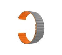 ZTE Watch GT Correa magnética con bucle de doble color KRD52 22 mm | Color: amarillo